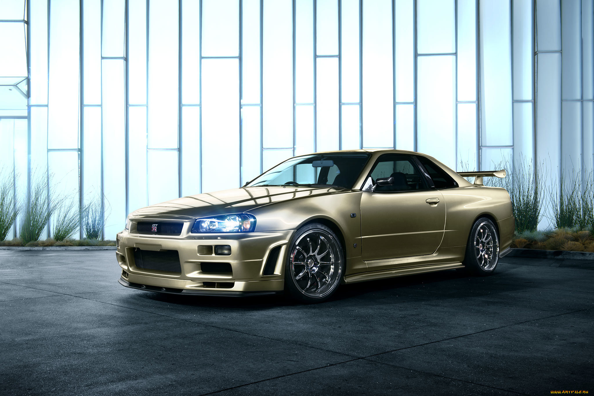 , nissan, datsun, r34, car, skyline